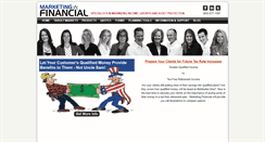 Desktop Screenshot of marketingfinancial.com